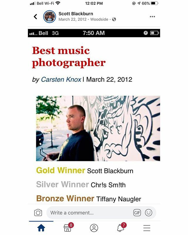 “It was all a dream, I used to shoot photos for The Coast Magazine” Anyone else remember when The Coast used to have “best music photographer” in the best or issue? It was a fun time to be shooting concerts in Halifax, we used to get so many good acts. Also to be sharing the…