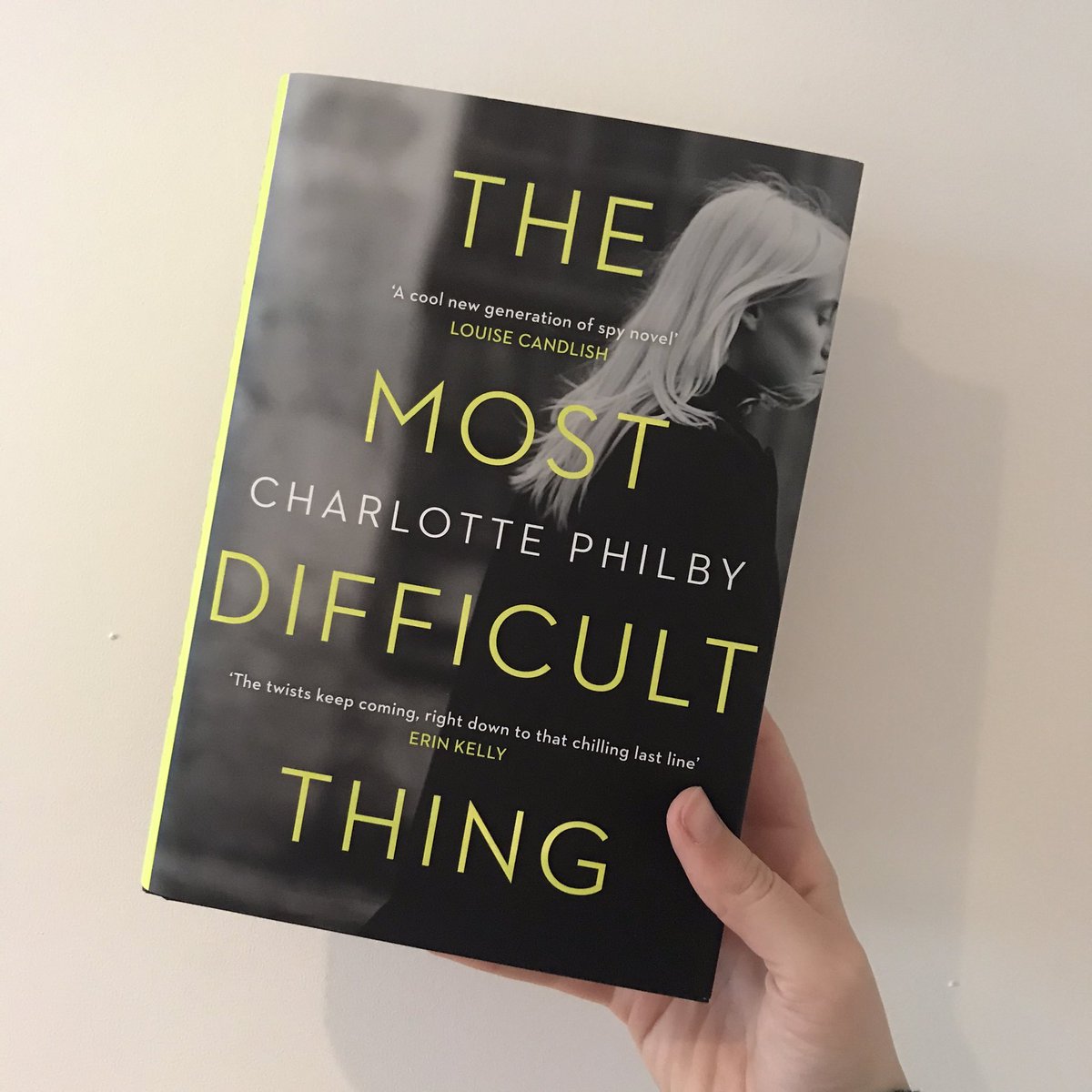 TanjaGoossens's tweet photo. Silver lining of isolating? Finally being able to read those precious hardbacks ๐ Next up: The Most Difficult Thing from @PhilbyWrites https://t.co/WMR0xoPQoB
