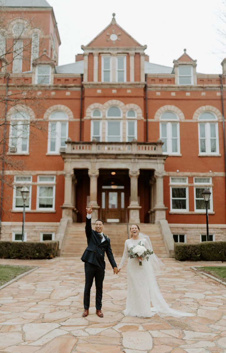 morganferree's tweet photo. WE GOT MARRIED. 

In the middle of uncertainty &amp; “what if’s”, we decided at the beginning of the week to get our families together &amp; hold an intimate wedding yesterday. 

We couldn’t be happier. We are finally #FerreeAtLast https://t.co/Q2ZDQYhsU7
