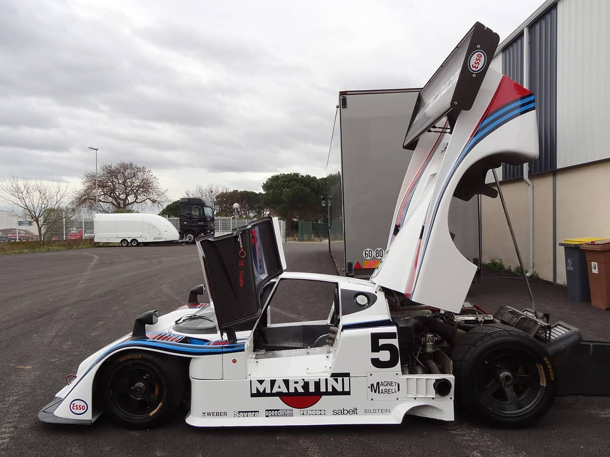 Lancia lc2 sn 001
Sold by us a few years back
Built by lancia powed by a twin-turbocharged Ferrari V-8 became producing 850 hp in qualifying and 660 hp in race trim. 
Looking for something rare? Let us find it for you.

#lancia #lancialc2 #martini #martiniracing #lanciadelta #car