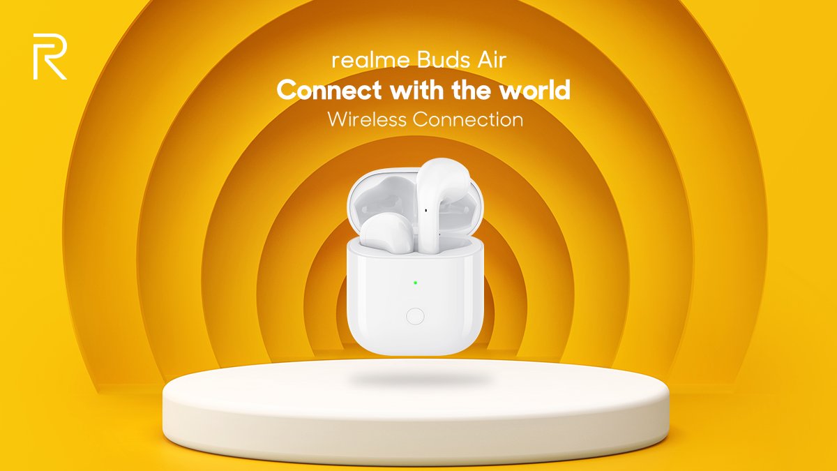 realmenarzoIN's tweet photo. Stay connected to everything around you wirelessly and say goodbye to the old hassles of detangling tangled wires with the #TrueWirelessRealSeamless #realmeBudsAir earphones.
Buy now: https://t.co/XR3Vkl6UlQ https://t.co/5XBpk8fVdS