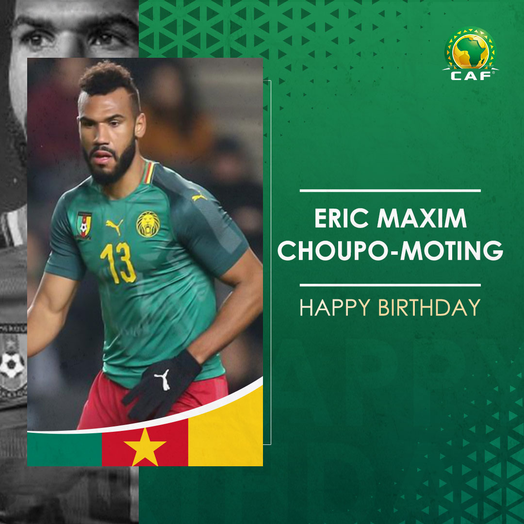   Happy Birthday to star, Eric Maxim Choupo-Moting! 
