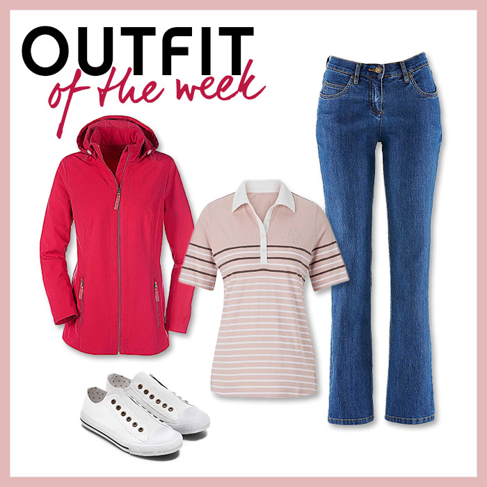 Casual yet stylish! 😍
Today’s outfit of the week is perfect for layering on those sunny but cooler cooler days 💕 #OOTW

Jacket –  bit.ly/2J4wkPm 
Polo Shirt – bit.ly/3a8Y019 
Jeans – bit.ly/2xeiiYu 
Shoes – bit.ly/2J8tqZD