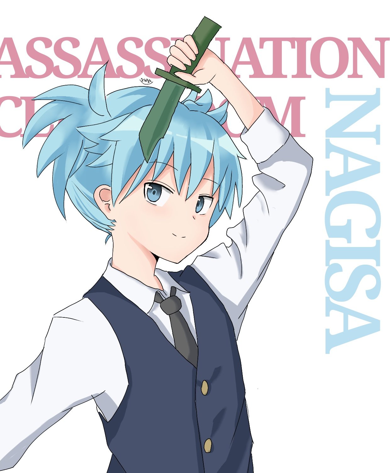 はるまき 暗殺教室 潮田渚 イラスト T Co Uls4mdurjc Twitter