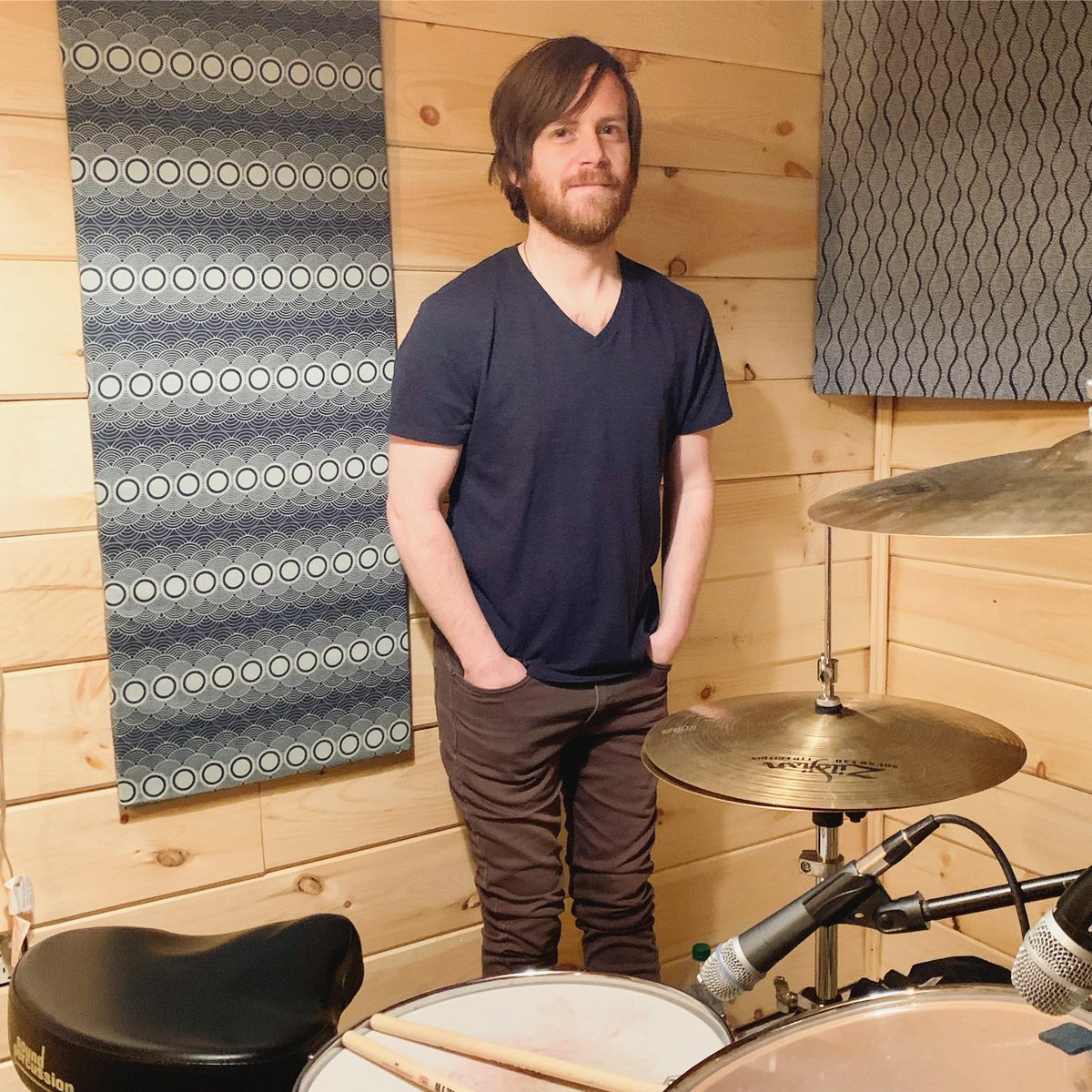 Forgot to post while this was happening cuz my social media game has gone down the toilet, but this bittersweet (mostly bitter) post exists to commemorate the day Mikey laid down drums for what is likely to be the last Batons record. Godspeed on your next life adventure.