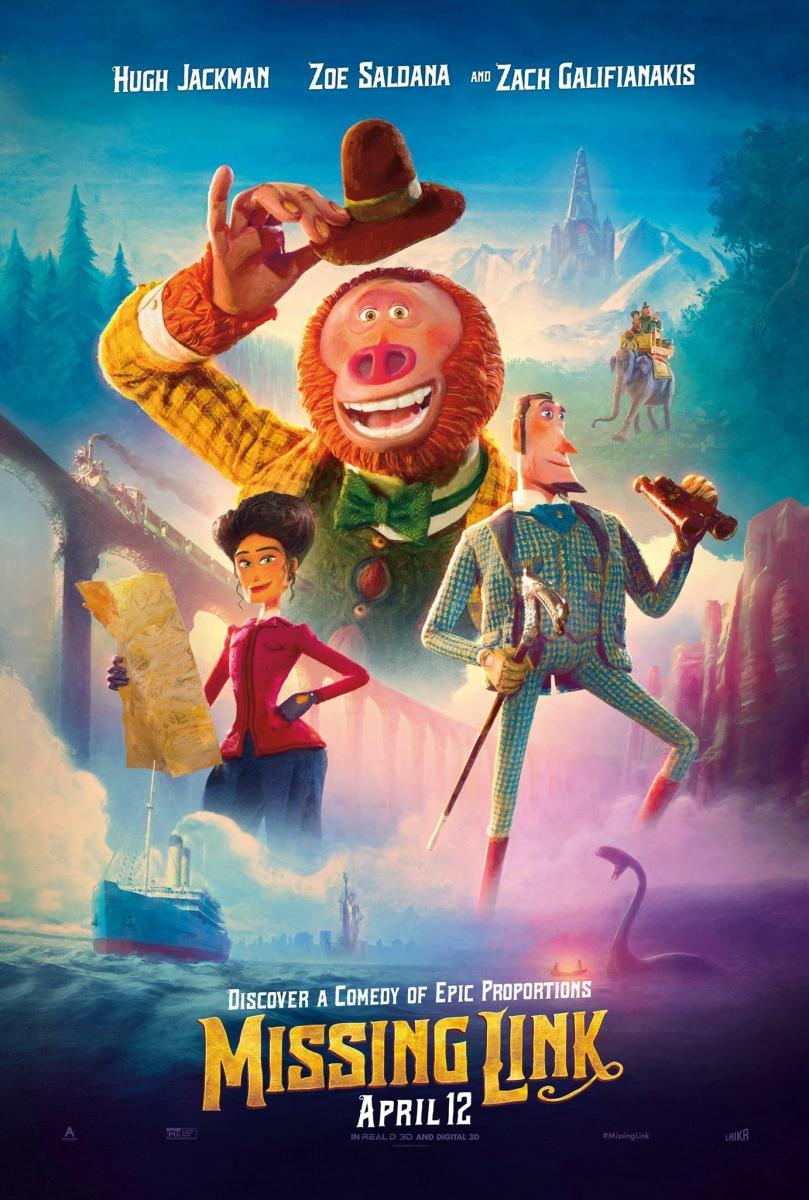PCulpables's tweet photo. Vista #MrLink #Elorigenperdido una estupenda cinta de animación stop motion con la calidad a la que nos tiene acostumbrados Laika Studios. Tremendamente divertida, visualmente espectacular y con unos fantásticos diálogos. Muy recomendable como todo lo que sale de estos estudios. https://t.co/jVnZ2W2d5w