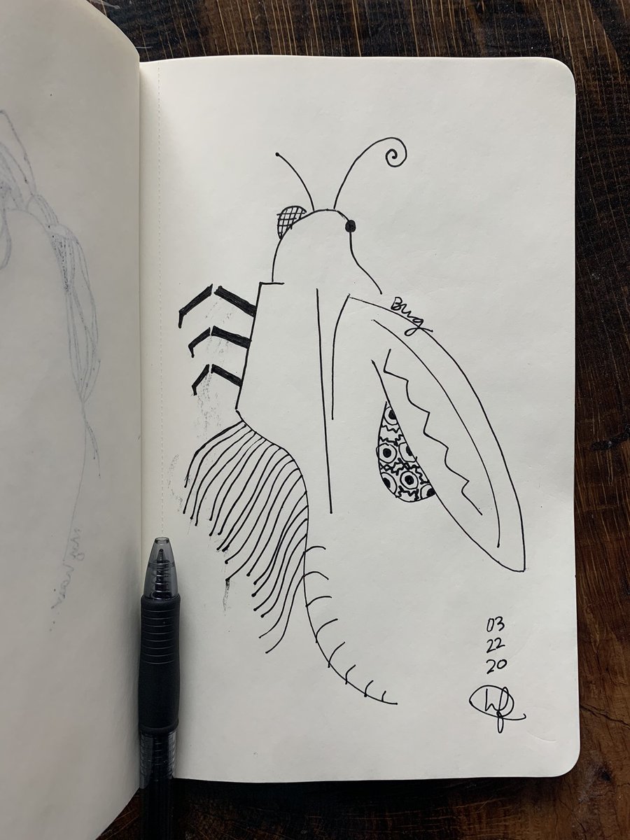 HeidiFuchtman's tweet photo. BUG : 
#youthartteamsketches #thedailysketch https://t.co/MJCR5QLgpU