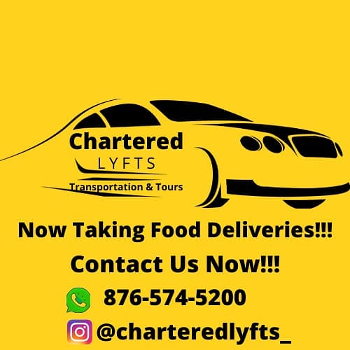 This is a new business venture #CharteredLyfts ,Operated in #MontegoBay . Please Support by reaching out for our services 😊  'It's All About The Convenience'. We appreciate your business ... RT 🙏🏾
.
.
.
.
#CharteredService #FoodDeliveries  #Jamaica