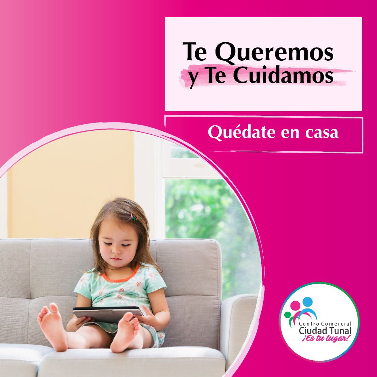 CiudadTunal's tweet photo. Te queremos y te cuidamos 
Quédate en casa 

#YoMeQuedoEnCasa #bogota #coronavirus https://t.co/KLKKpppxFF