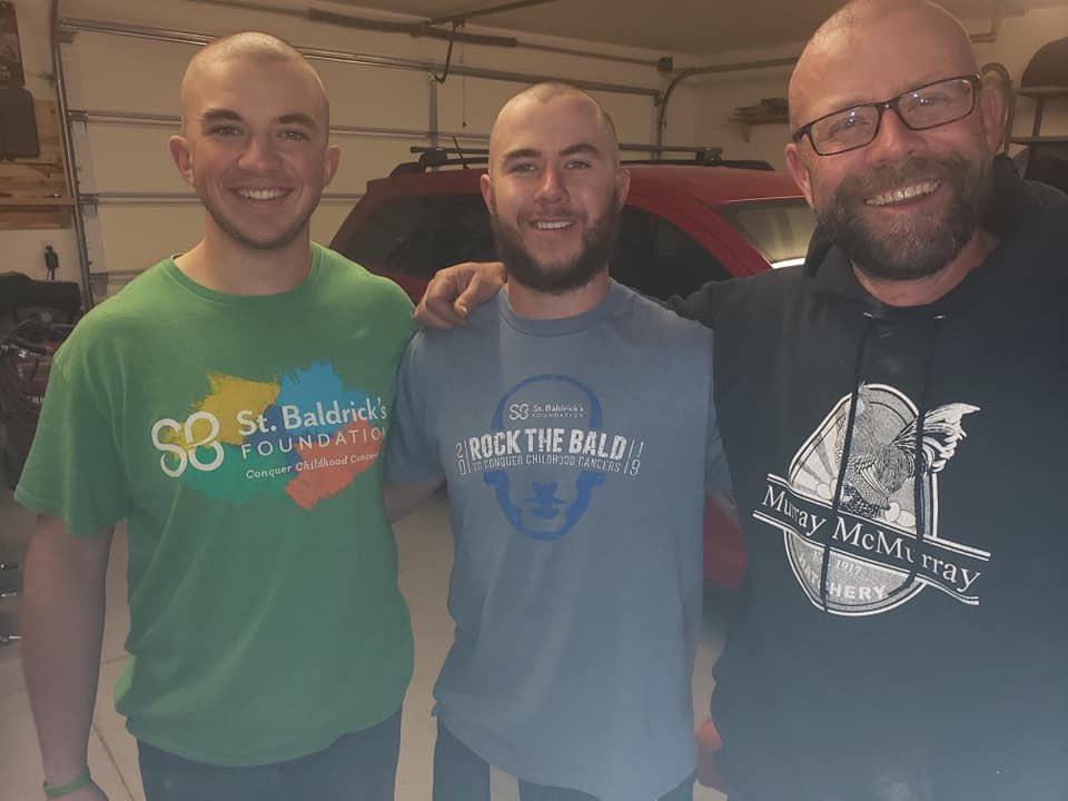 nate_hendo's tweet photo. @StBaldricks was a little bit different this year, but we still celebrated in the typical head shaving fashion. Thank you to everyone who helped out and supported 💚 https://t.co/zXSClKMWgC