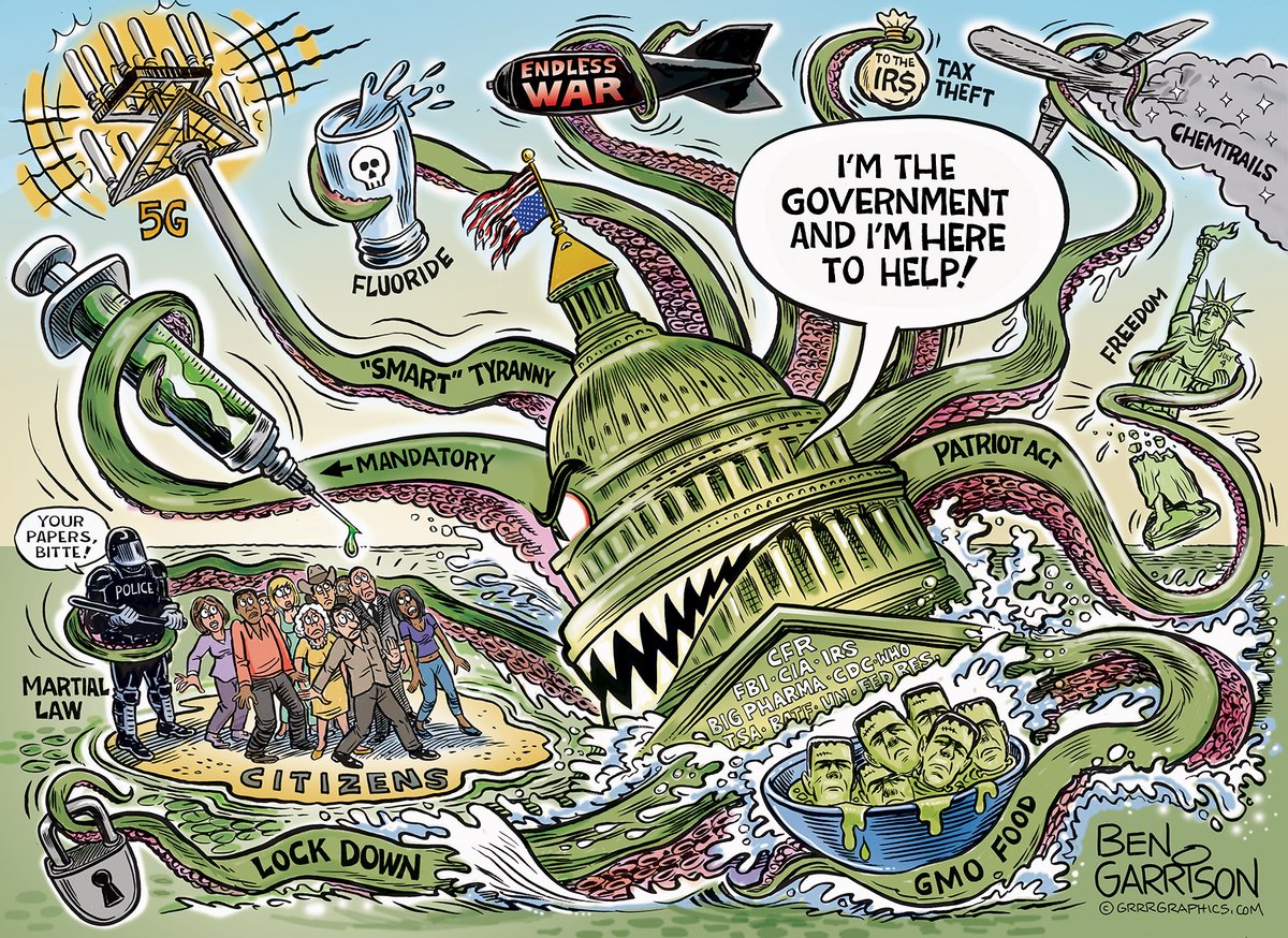 GrrrGraphics Cartoons on Twitter: "Beware the Deep State In A ...