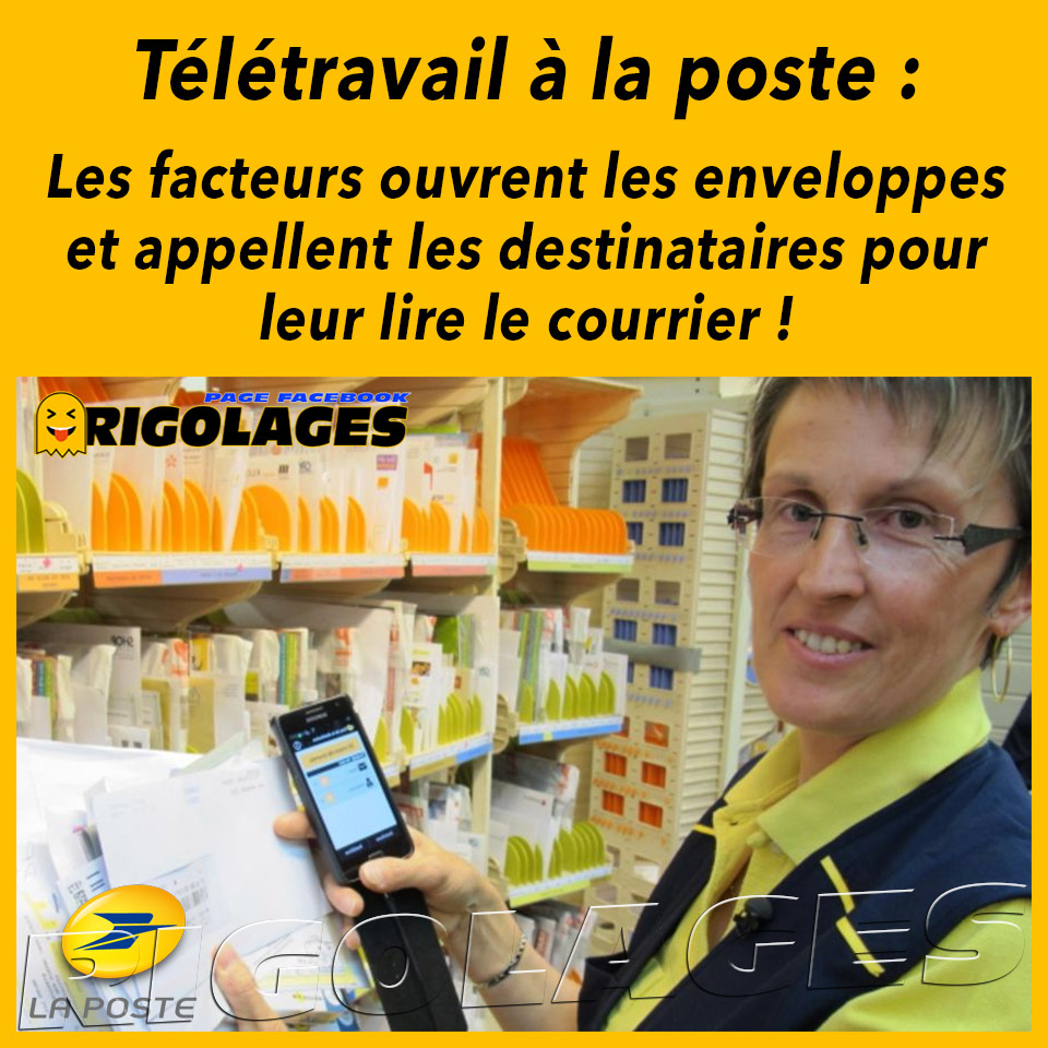 Rigolages على تويتر Humour Rigolages Teletravail Laposte Facteurs Courrier Confinement Coronavirus Covidー19 Covid19