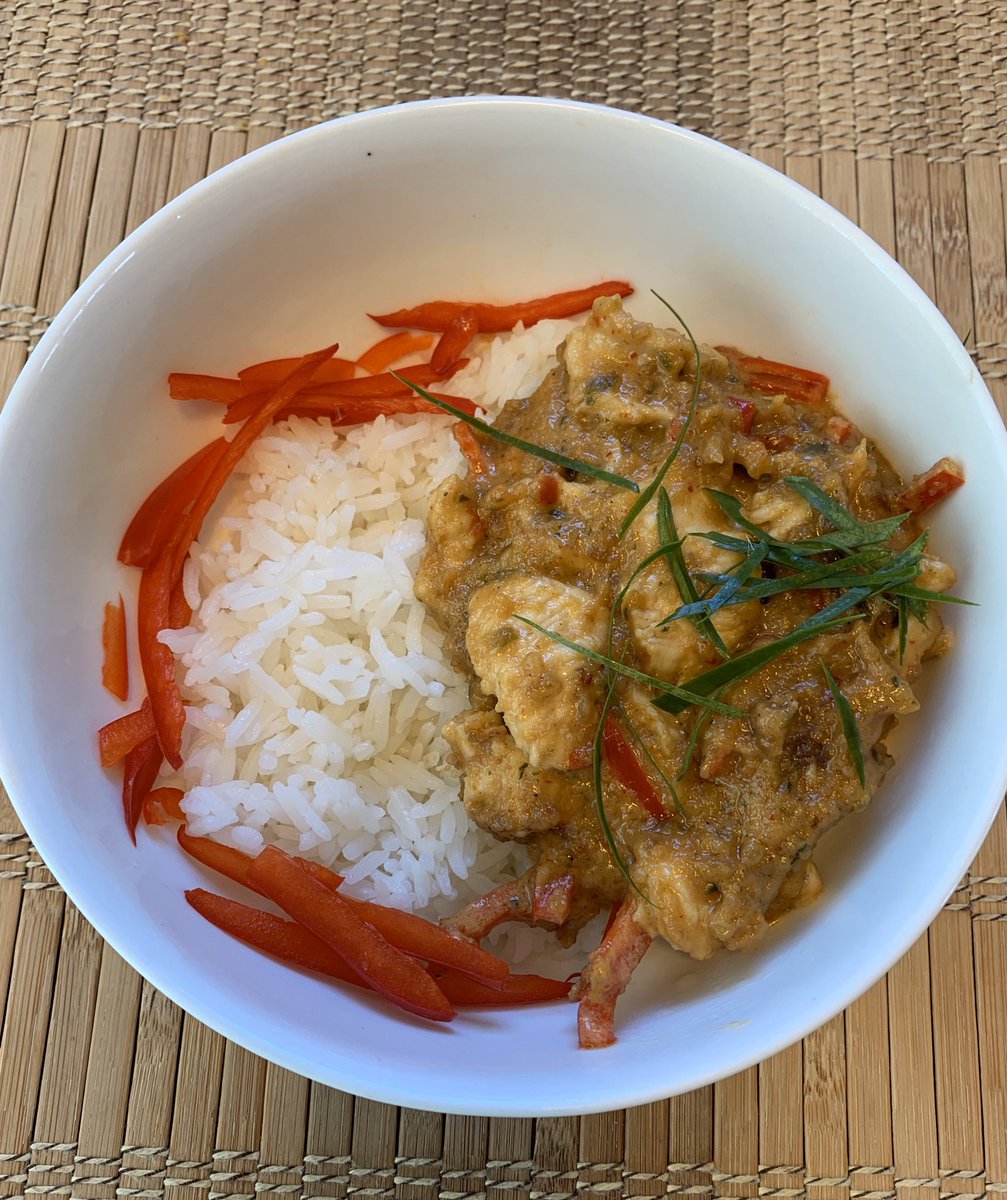 Panang Curry Chicken with this recipe
