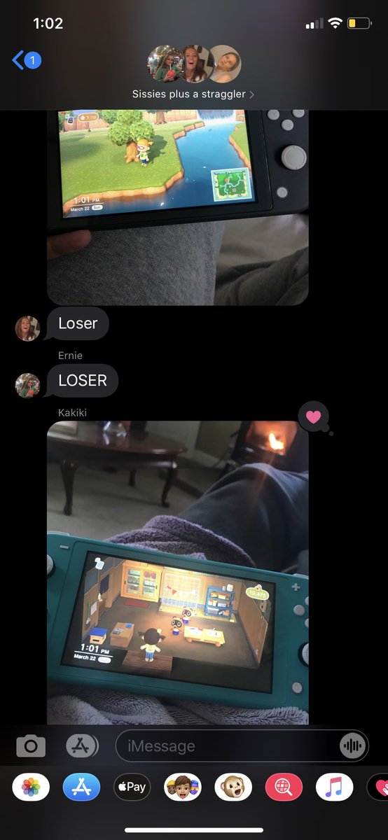 scramblemegs's tweet photo. wish I had and was playing the new @ACNH_World 😢 https://t.co/9o9V6SMtdu