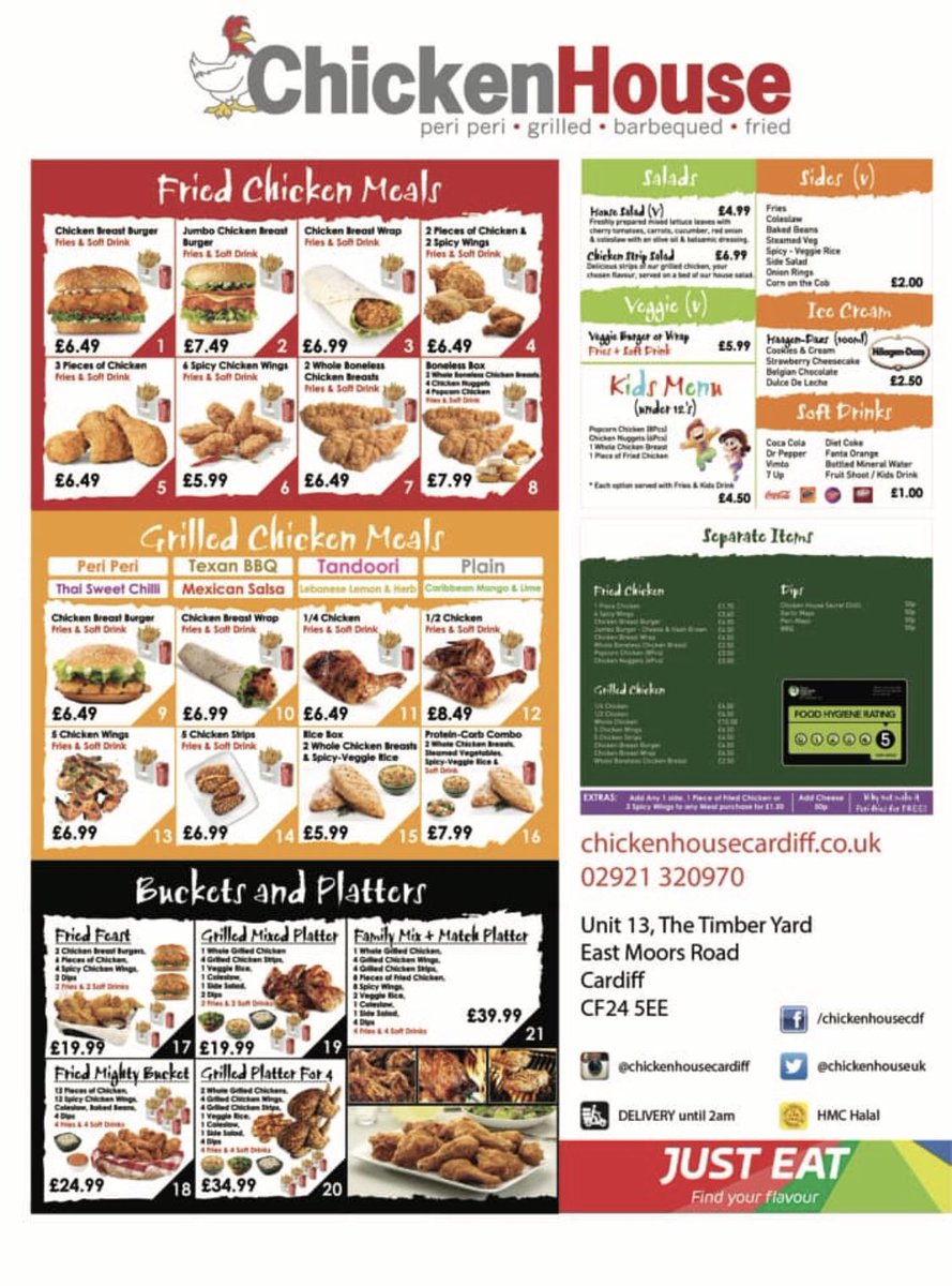 We are supporting all our customers in need especially our NHS workers with 15% off on our website. Fresh food delivered to your door. Contactless delivery. You can also find us on just eat, Deliveroo and Uber eats. chickenhousecardiff.com #corona #keyworkers #nhsstaff #besafe