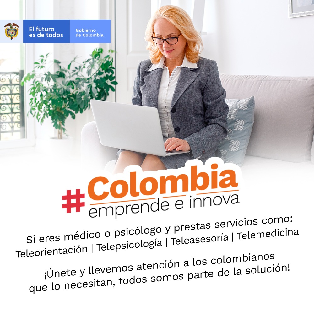 GaitanVillegas's tweet photo. ¡Buscamos especialistas de la salud⚕ voluntarios que presten servicio remoto a la ciudadanía! 😷
Si eres especialista descarga gratis👉#WayMedicals https://t.co/joVEnuRHGW
Si eres paciente o usuario, descarga gratis👉 #WayAPP https://t.co/4kPl42m8OF
#ColombiaEmprendeEInnova https://t.co/hLQHdn7Kry