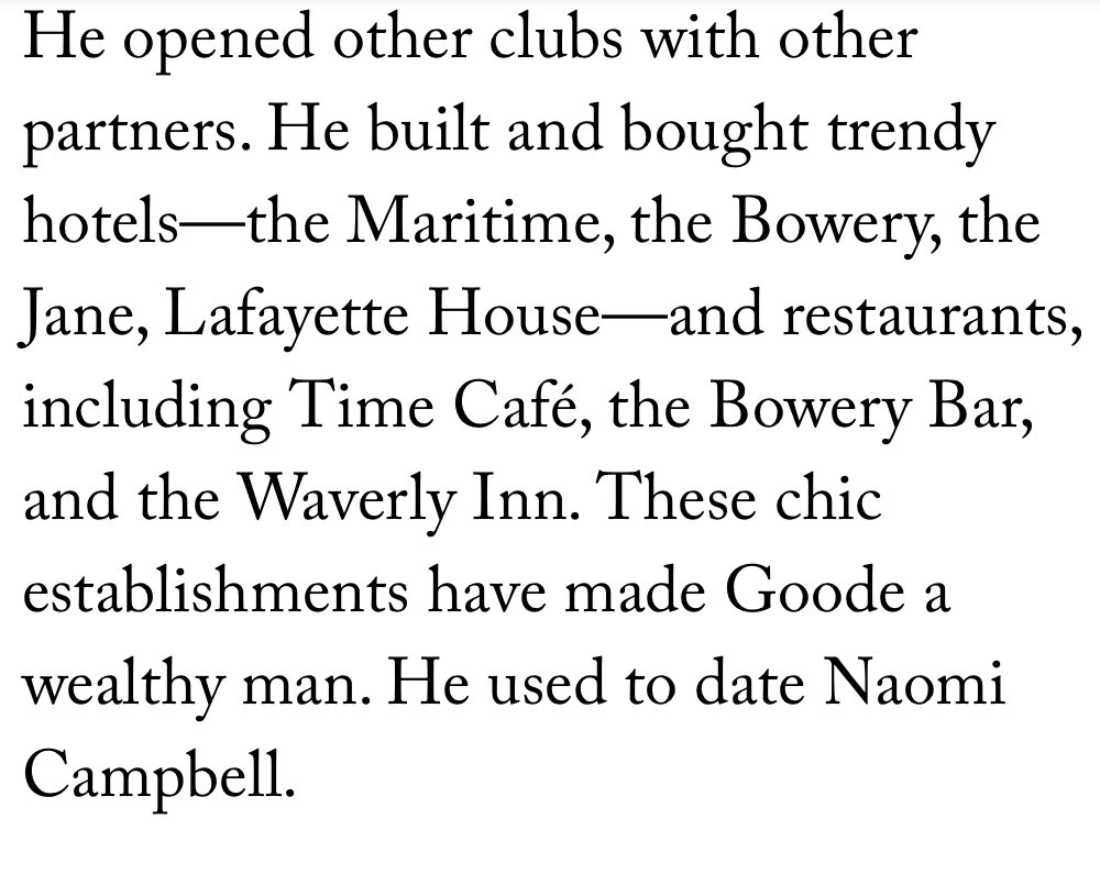 4. Eric Goode, the documentarian, is a quirky character in his own right.  http://www.newyorker.com/magazine/2012/01/23/slow-and-steady