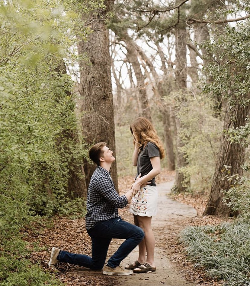 Some light through this darkness! Congratulations to Emma and Riley on your engagement!! 💍🌈💗