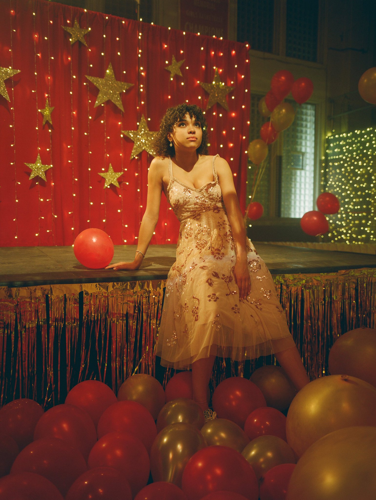 I Am Not Okay With This I Guess She Looks Like A Christmas Tree