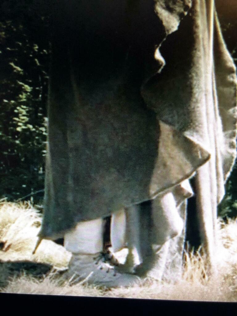 Hidden Movie Details on Twitter: "In Lord of the Rings: The Two Towers (2002) it looks as if Gandalf is wearing converse sneakers when he lord of the horses https://t.co/DC7feXdFqV" /