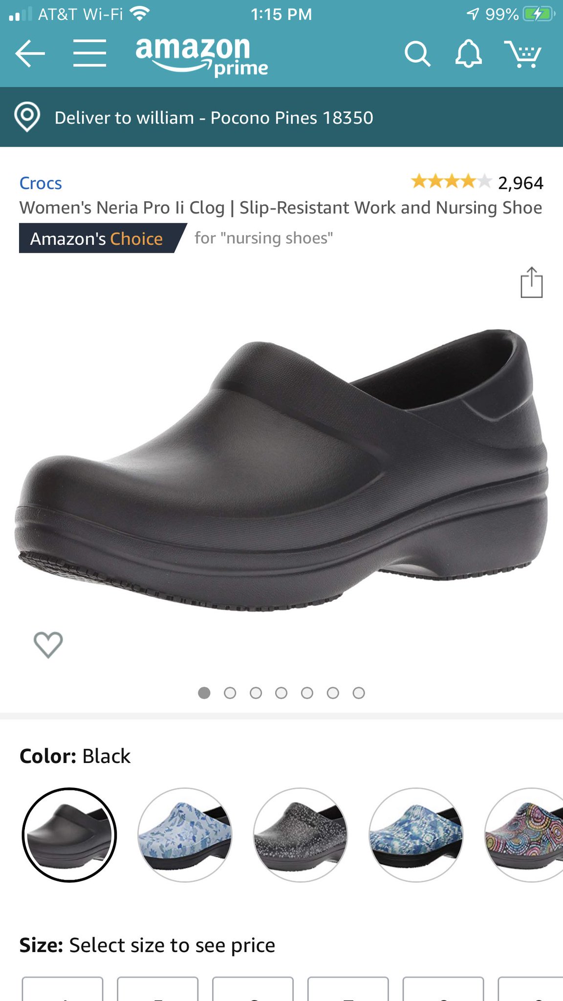 amazon prime nursing shoes