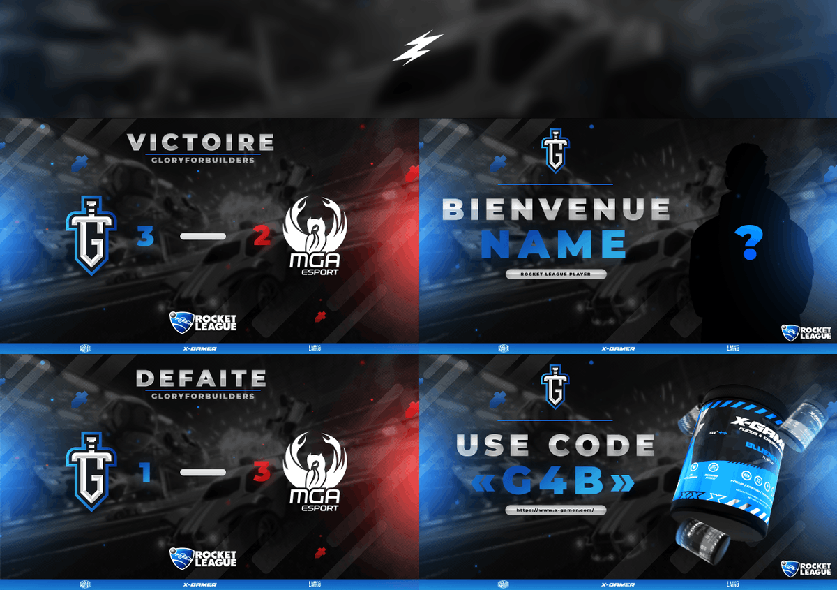 zoompxl's tweet photo. @Glory4Builds //📁
Rocket League Pack 2020 for G4B RL Section.

Support are really appreciated ! 💙🙏 https://t.co/y75KwAg4AE