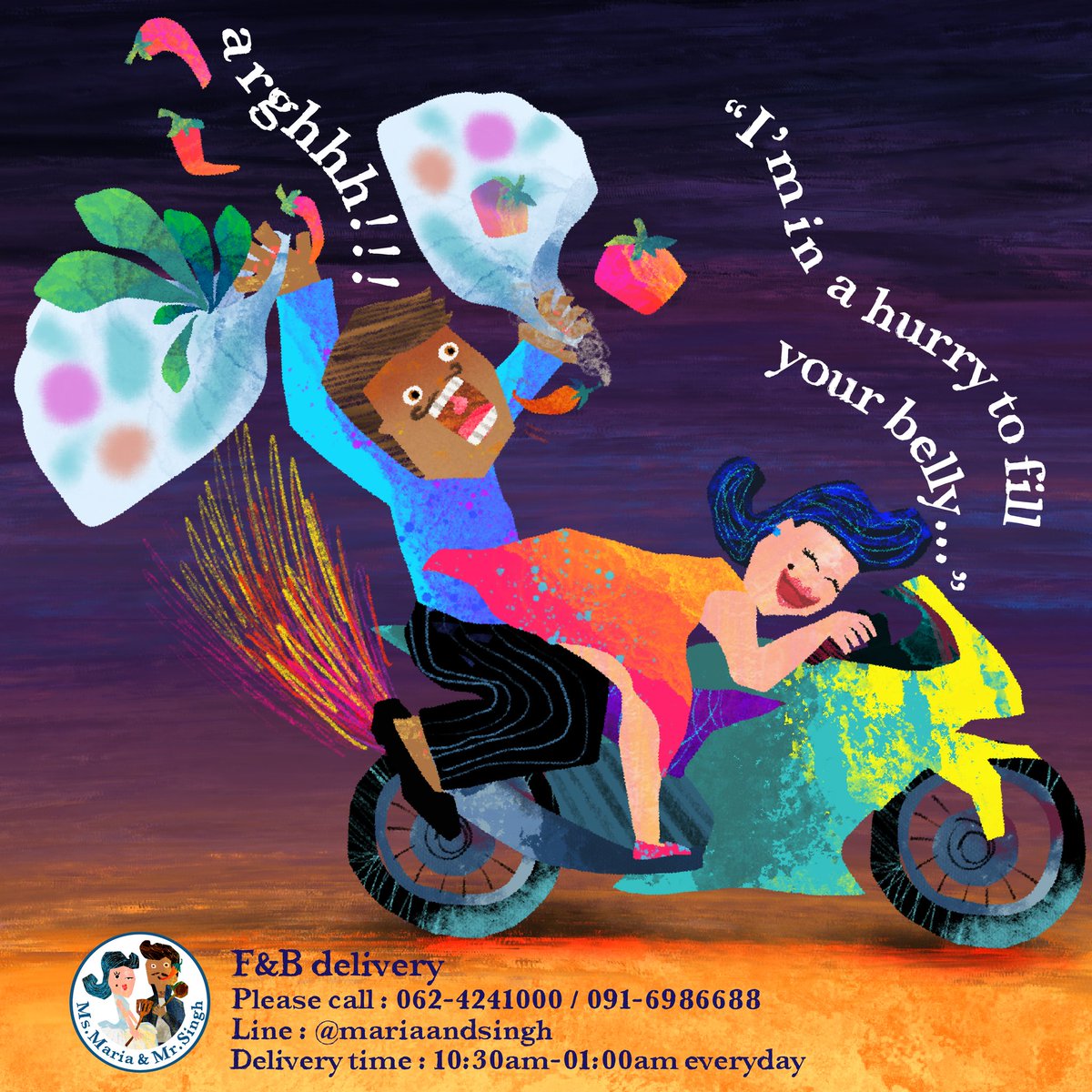 Stay home?? Let's have Indian Mexican Cuisine