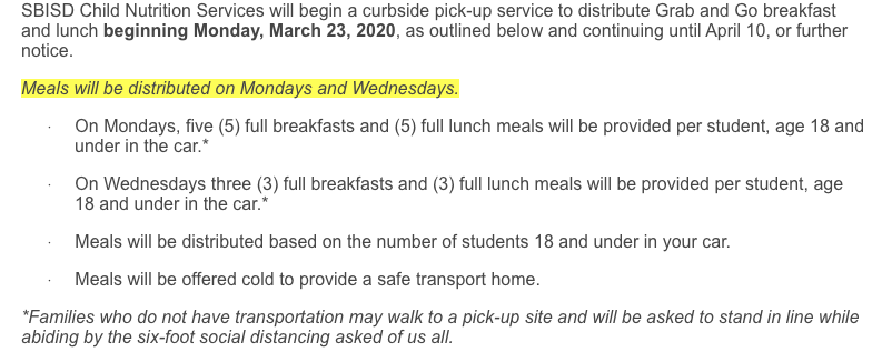 northbrookhigh's tweet photo. Hey, Raiders. 
I hope this tweet finds you in good health and spirits. Hang in there. We'll get through this together. 

Below you will find the information about meal distribution that is starting this week. Things kick off tomorrow,  8am. https://t.co/4HyzycxTf6