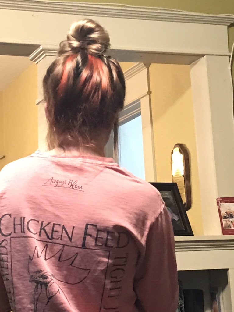 DQualls01's tweet photo. @erinkrakow @kevin_mcGarry @ChrisMcNally_ Yes! Kudos to all the amazing parents/guardians who have become Teachers in the past week! Lol!! This girl is making the best of a situation we can’t control!! #Practicedriving #PinkHair🤣 #OnlineSchool #HaveFun #becreative #laughAlot #Hearties @WCTH_TV @air1radio @Cinnabon https://t.co/fLCgZuPIbk