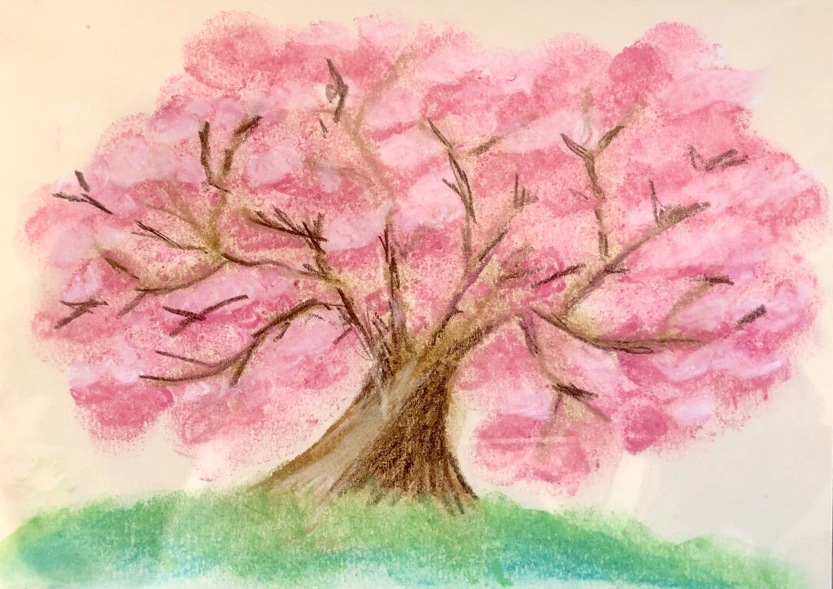 さといゆり 絵本のようなイラスト描いてます 誰でも簡単に描ける桜の絵 ポイントは 指 さくらの絵を描いてみた 誰にでも描ける桜の描き方 T Co Oilnbn02d0 さといゆり 絵本のようなイラスト描いてます 誰でも簡単に描ける桜の絵 ポイントは 指 さくらの絵を描いてみた 誰にでも描ける桜の描き方 T Co Oilnbn02d0