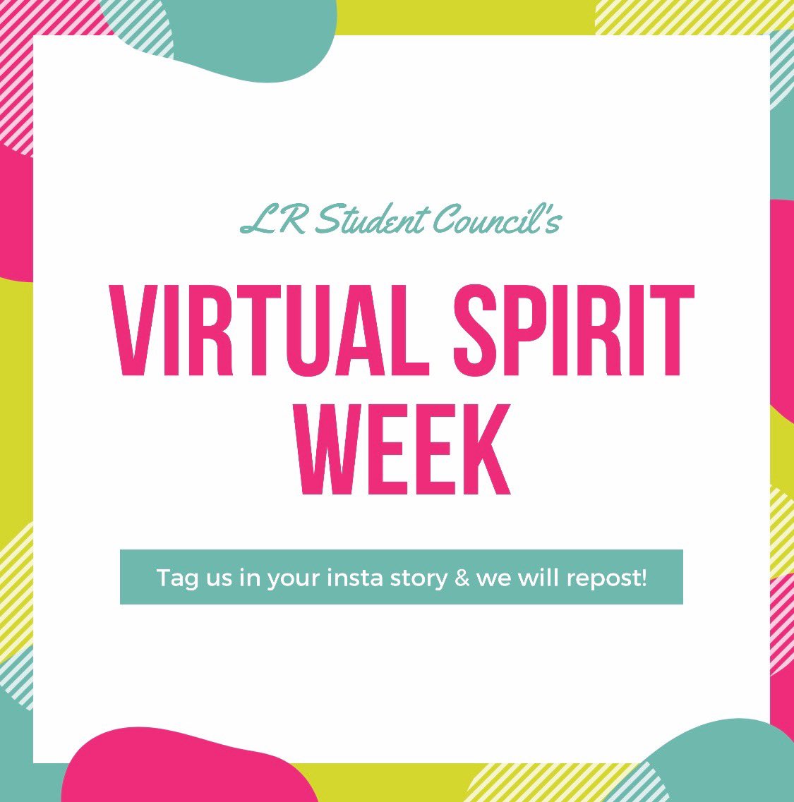 LRstuco's tweet photo. We figured since we’re all stuck at home, we’d make the most of it! Tweet us or tag us on Instagram because we miss your faces. @LRHSWildcats https://t.co/h84HoSaDtx