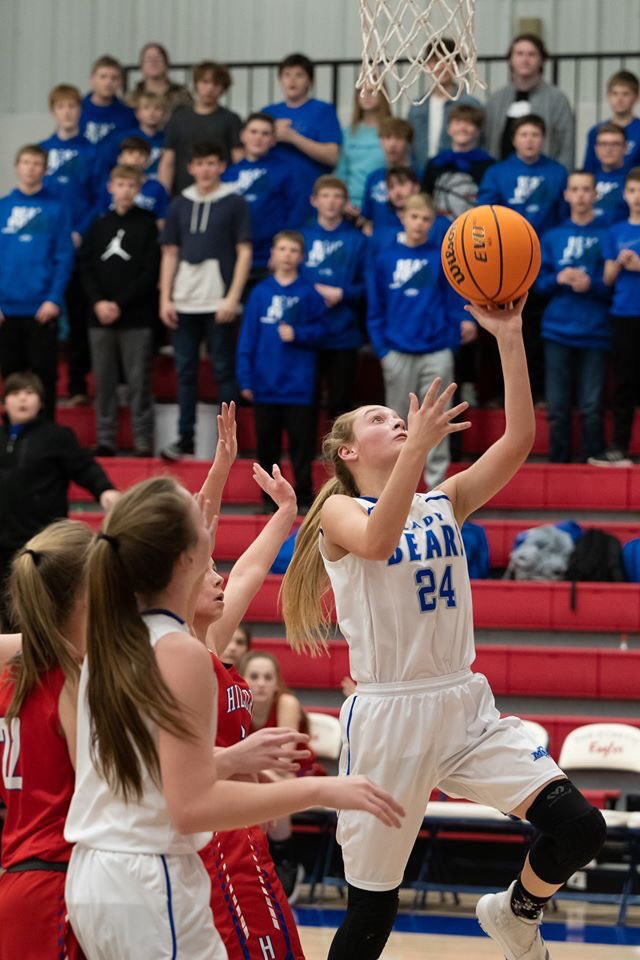 Congrats to Jr. Lady Bear Adrianna Corbett for earning All-Conference Honors this year! #CodeBlue