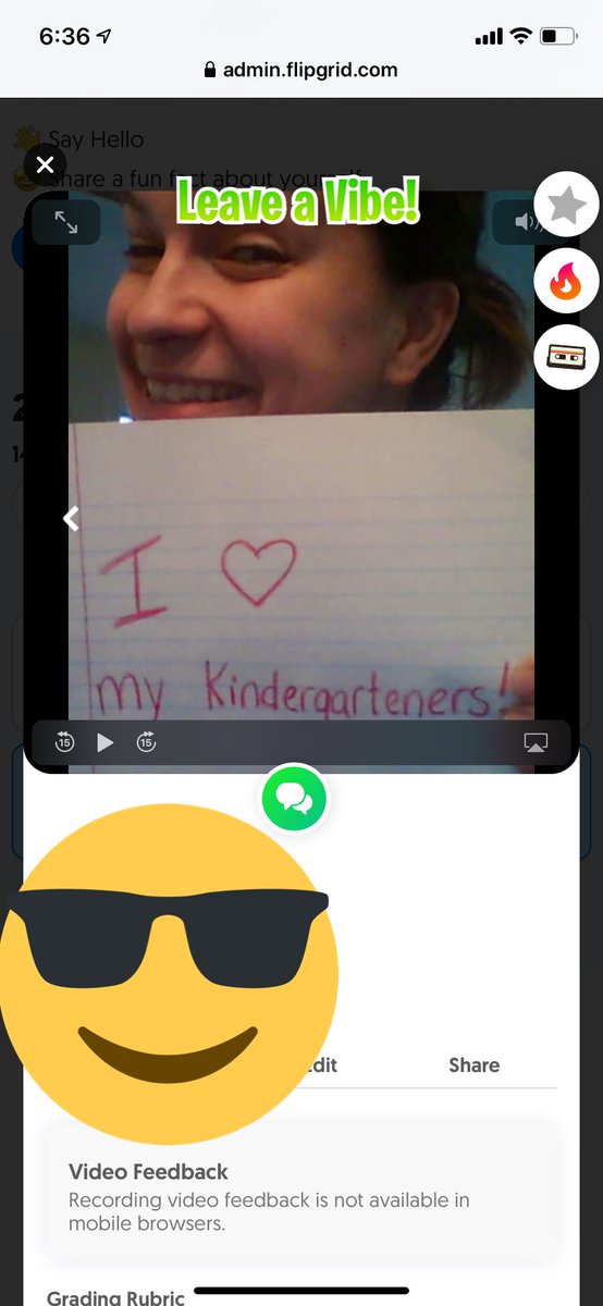 TComilla's tweet photo. Missing my kindergarten kiddos! Trying out @Flipgrid so we can stay connected! #lovelearningnewthings https://t.co/4enqNNCPnB
