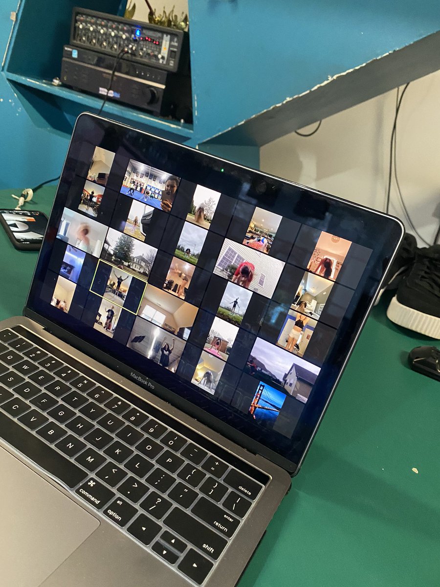 I’ve done a pretty good job holding it together ...  but disconnecting from our first Virtual Senior Elite practice just broke me😢
I miss my teams