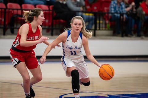 Congrats to Sr. Lady Bear Terra Godwin for earning All-Conference, All-Battle of the Border Tournament Team, All-Thayer Winter Classic Team, All-Region, All-State Tournament Team, and All-State honors this year! #CodeBlue