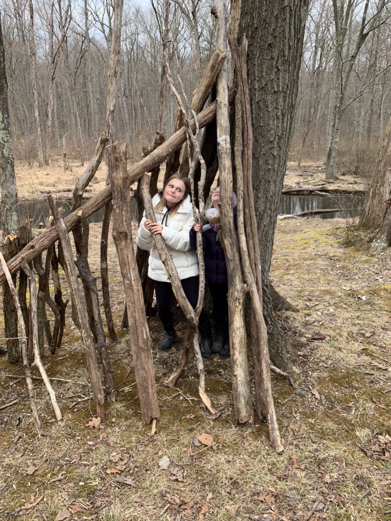 Took the fam to #FrenchCreekStatePark today for some hiking! PSA...there is a great trail around the lake...bring old shoes or 🥾! It was a muddy one!