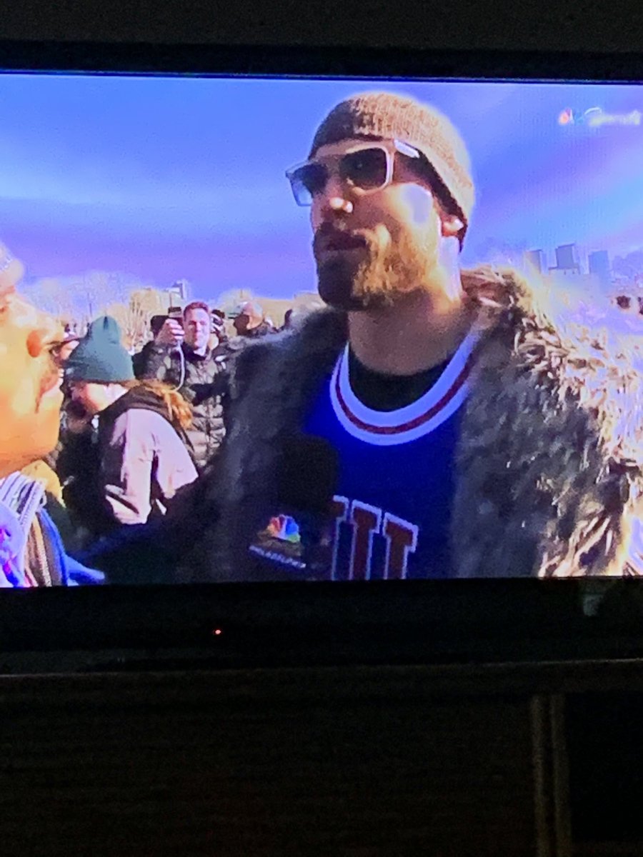 Giuseppe Chila (@surrogatechila) on Twitter photo Great way to end my 14 day quarantine watching the <a href="/Eagles/">Philadelphia Eagles</a> Super Bowl parade <a href="/JOEL9ONE/">chris long</a> representing <a href="/alleniverson/">Allen Iverson</a> ! Great way to end my 14 day quarantine watching the <a href="/Eagles/">Philadelphia Eagles</a> Super Bowl parade <a href="/JOEL9ONE/">chris long</a> representing <a href="/alleniverson/">Allen Iverson</a> !