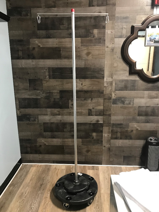 Truly amazing what <a href="/FelixRamirezD82/">Felix Ramirez</a> and <a href="/BittanTb/">Terrence Bittan</a> created for a nursing home facility that ran out of IV stands. Thank you team #1215 in Queens, NY for your entrepreneurial spirit during a time of need! Cc: <a href="/NYGovCuomo/">Archive: Governor Andrew Cuomo</a> <a href="/RepGregoryMeeks/">Rep. Gregory Meeks</a> <a href="/NewYorkStateAG/">NY AG James</a>