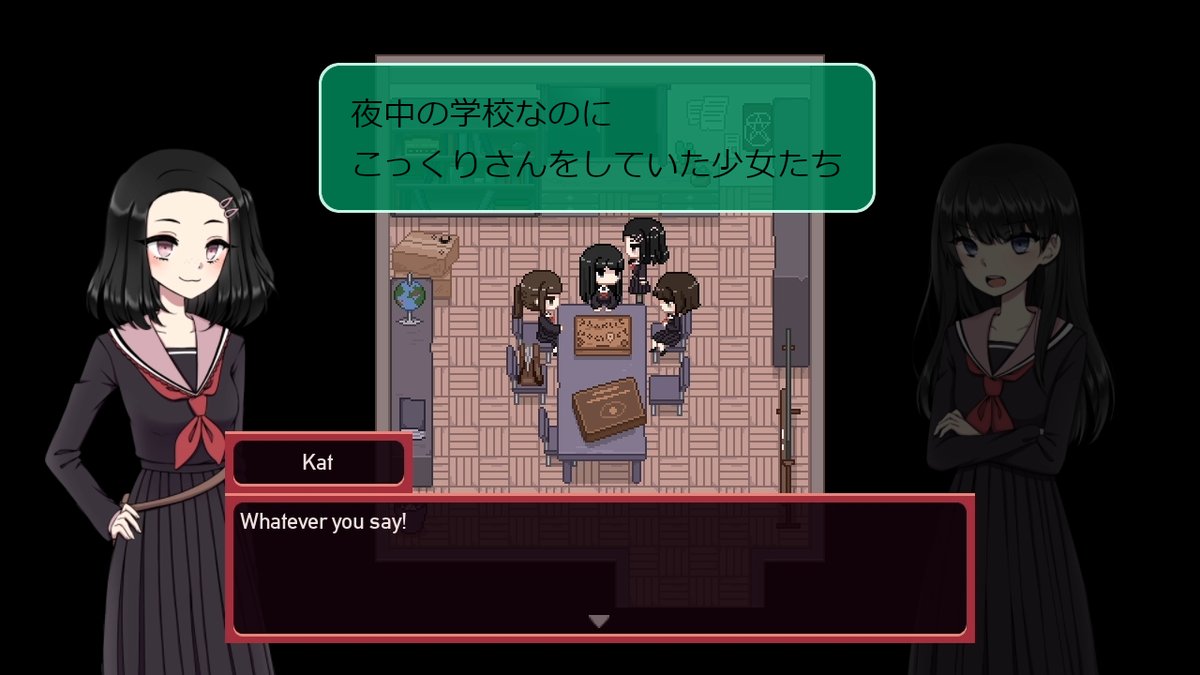 Caffeine スッキリ 声なしゲームプレイ動画 على تويتر 1ツイゲームレビュー Project Kat T Co Pnh4tddnsl 無料でdlできます 夜中の学校で怪しい儀式を 始めようとする少女kat 教室で儀式の準備をしよう そして真実を確かめよう アニメ調の絵