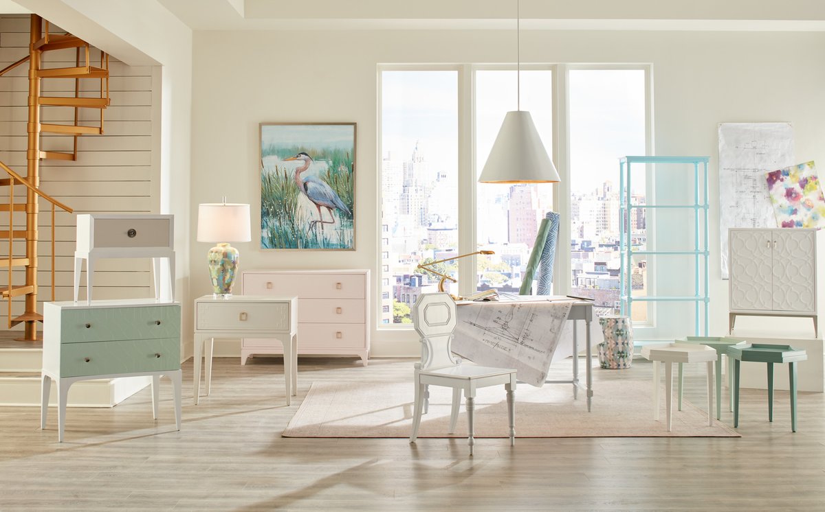 Lovecup's tweet photo. Charlotte, NC based artist, Laura Park, uses rich pastels in playfully abstract paintings, which lend themselves seamlessly to the lamps and garden stools in our exclusive designer collection. View Here --> https://t.co/c9xwAecio0 https://t.co/gBlxowx7J3