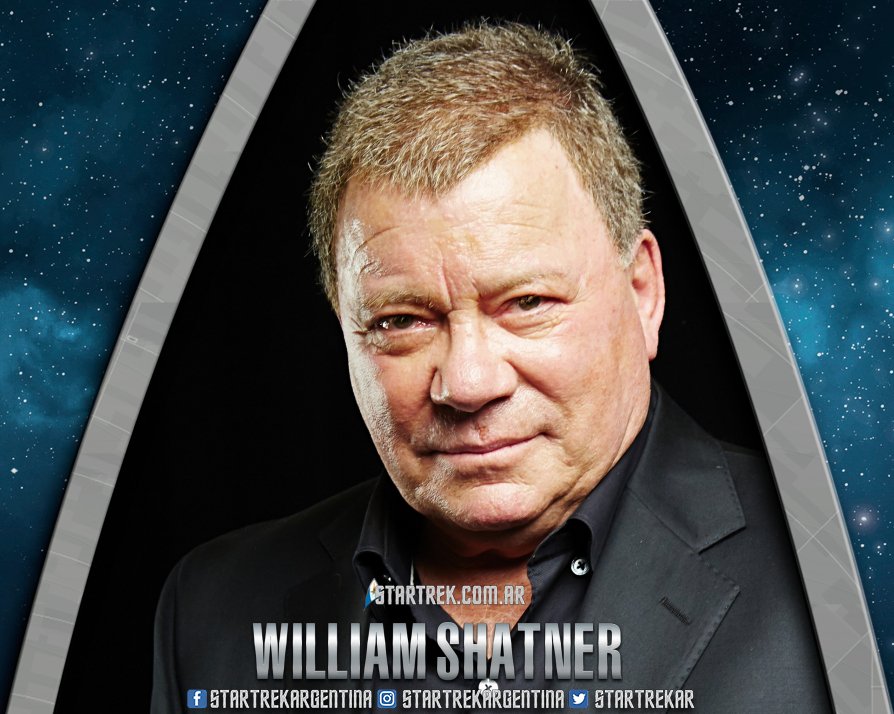 StarTrekAR's tweet photo. ¡Le deseamos un muy feliz cumpleaños a William Shatner!
Hoy es el cumpleaños número 89 del actor que le dio vida al legendario James T. Kirk.

¿Cuál es tu momento favorito de Kirk?
 #WilliamShatner #Kirk #JamesTKirk #Sargon #DrJaniceLester #TOS #StarTrekDeepSpaceNine https://t.co/N4pW1aAweM