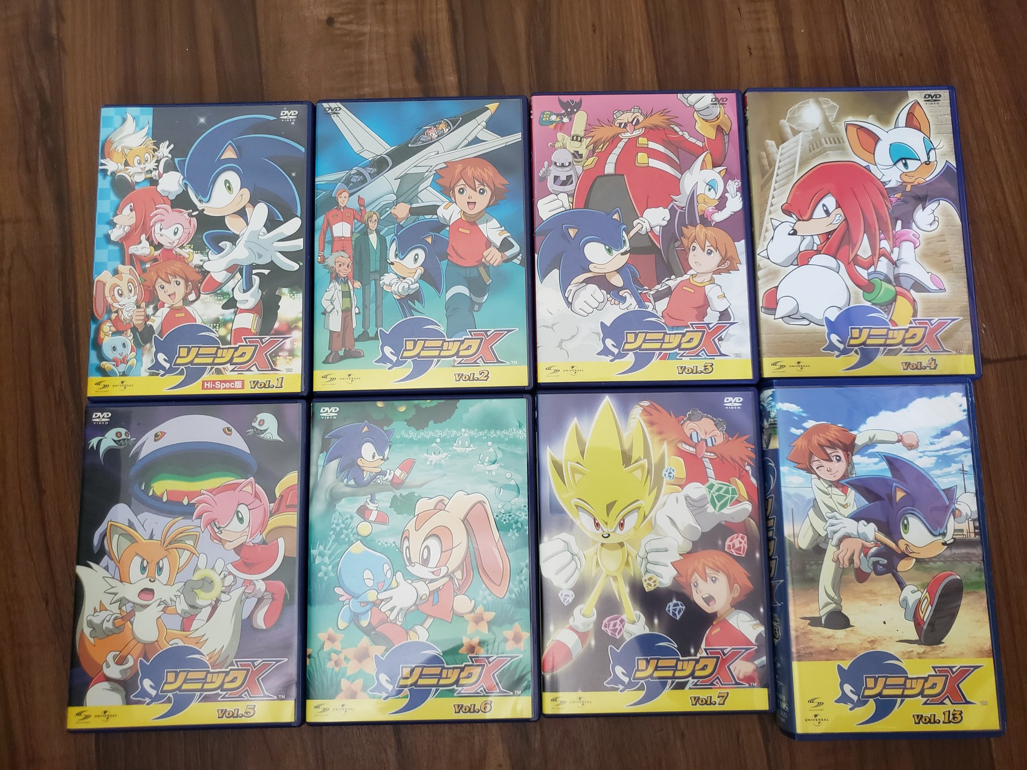 Mugimikey Commissions Closed These Japanese Sonic X Dvd And Vhs Releases Have Always Been A Favorite Part Of My Sonic Collection I Love The Artwork On Them T Co 3spmguaqht