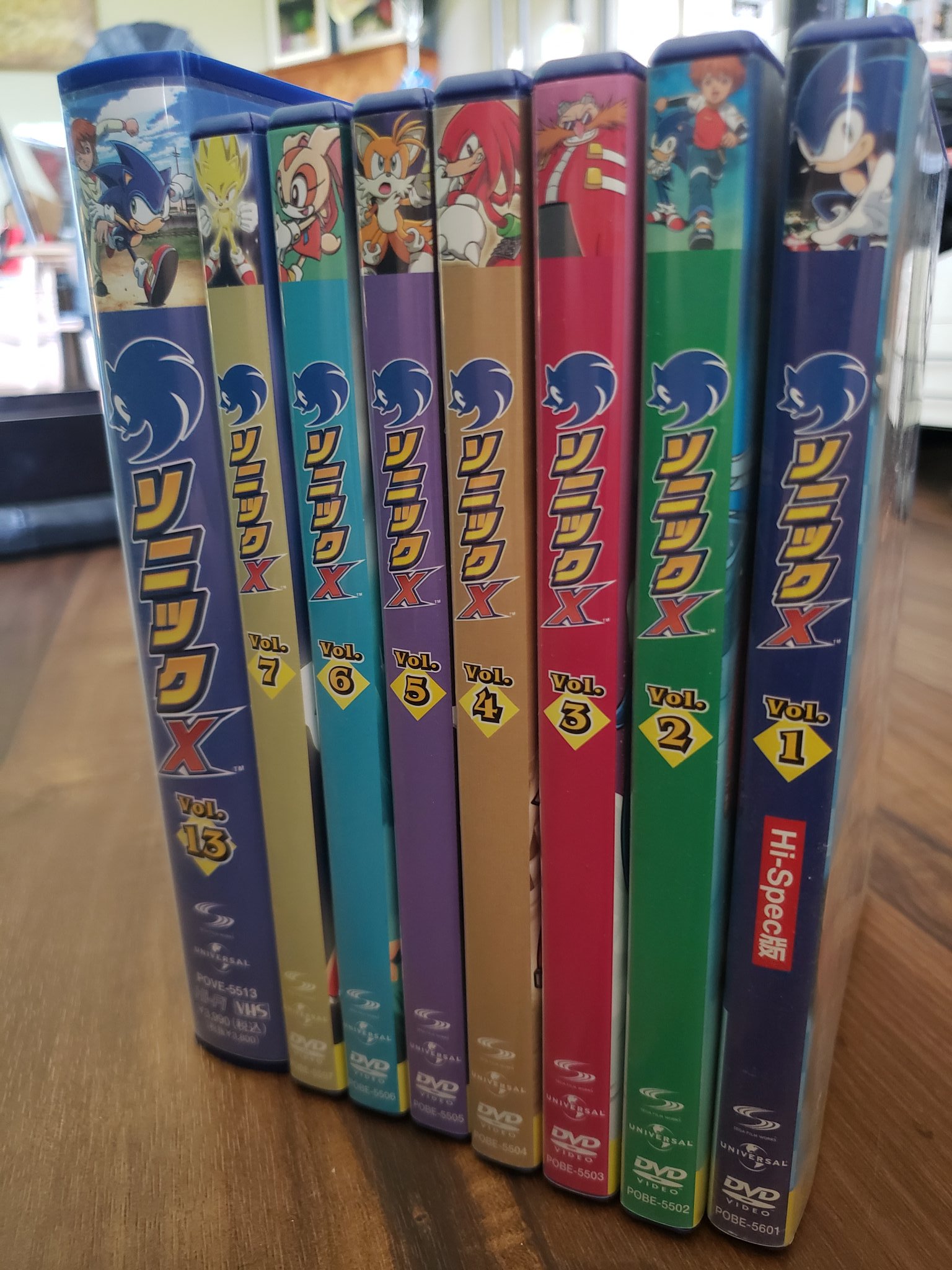 Mugimikey Commissions Closed These Japanese Sonic X Dvd And Vhs Releases Have Always Been A Favorite Part Of My Sonic Collection I Love The Artwork On Them T Co 3spmguaqht