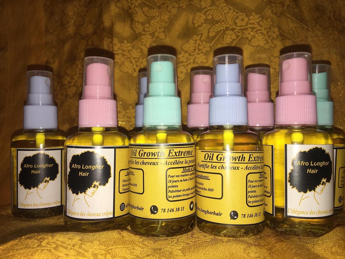 HairLonghor's tweet photo. Pour vos routines capillaires appliquer chq 10 jr en bain d’huile en allant des racines au pointes. 
Pulvériser en petite quantité sur les longueurs et les pointes lorsque vous les sentez seches ou abîmées https://t.co/oQbvJ4OHXg