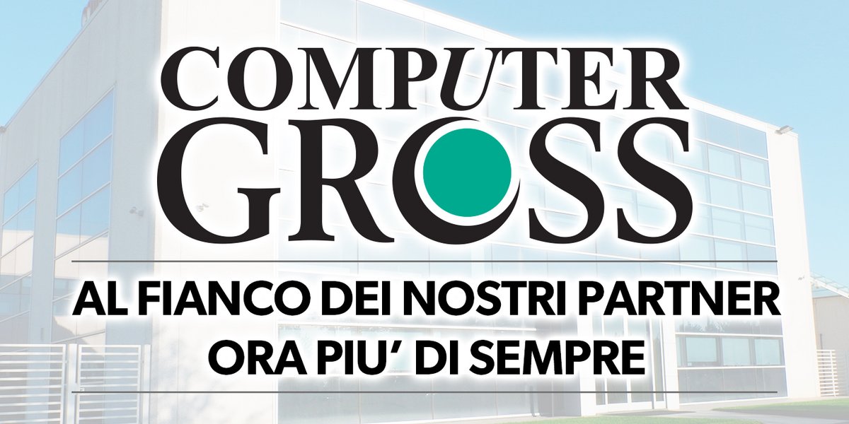AL FIANCO DEI NOSTRI PARTNER, ORA PIU’ DI SEMPRE >>> computergross.it/cgross/mail_gr… 
#NOICISIAMO #INSIEMESIPUO’ #ICTsettoreSTRATEGICO