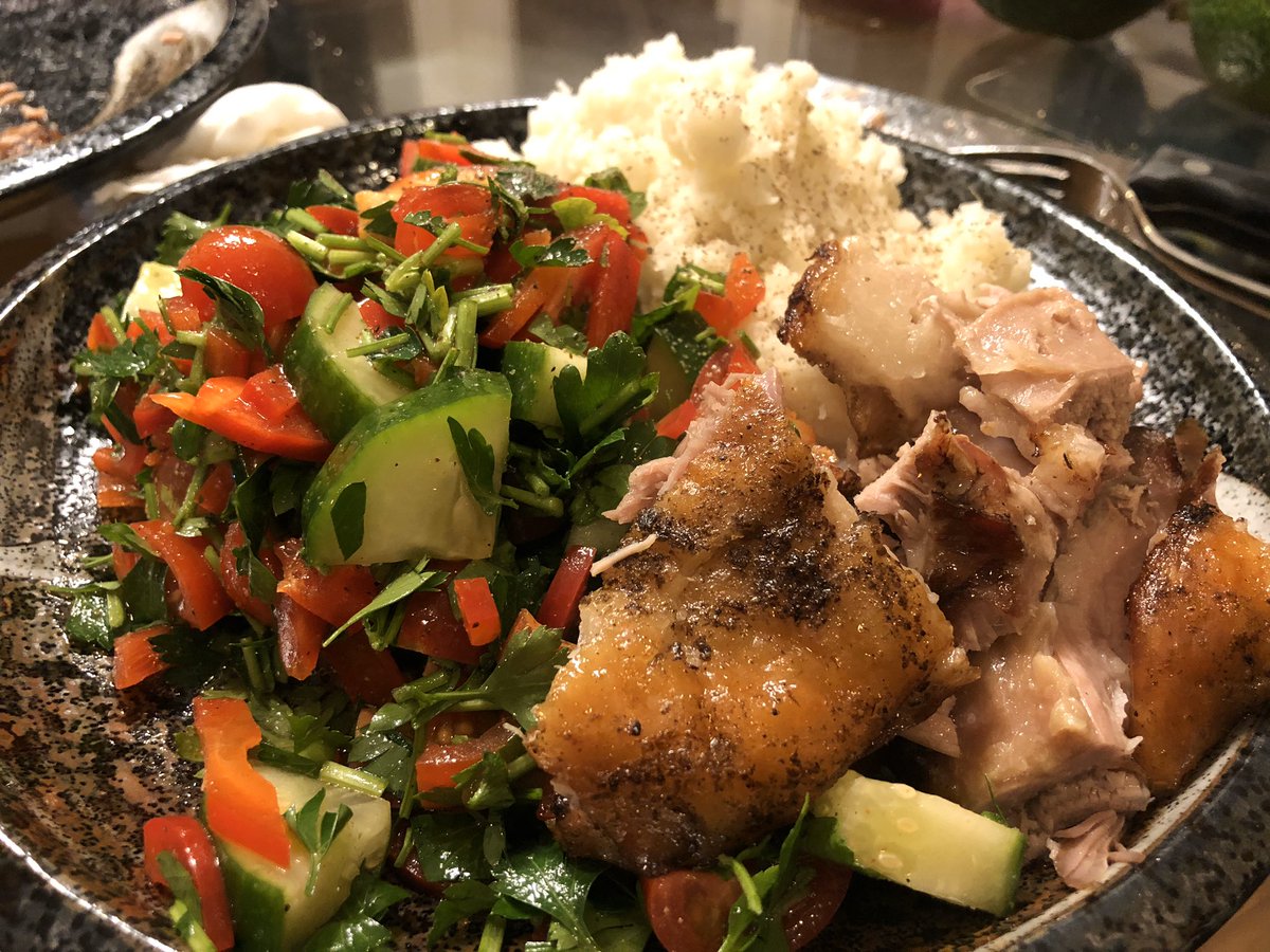 Day 3 (3/19): instant noodles with dumpling lunch and fried pork chop with salad for dinner