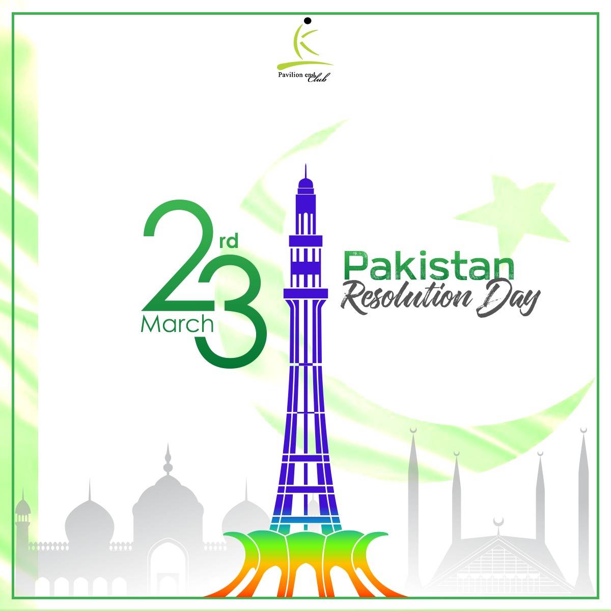 end_pavilion's tweet photo. Even in these dark times, we still stand as a nation. Pavilion End Club and its curators wish you all a liberating Pakistan Resolution Day!

Time to stay strong and face all the challenges we are facing today! Stay safe everyone!

#23rdmarch #pakistanresolutionday https://t.co/SuIoH4S6A0