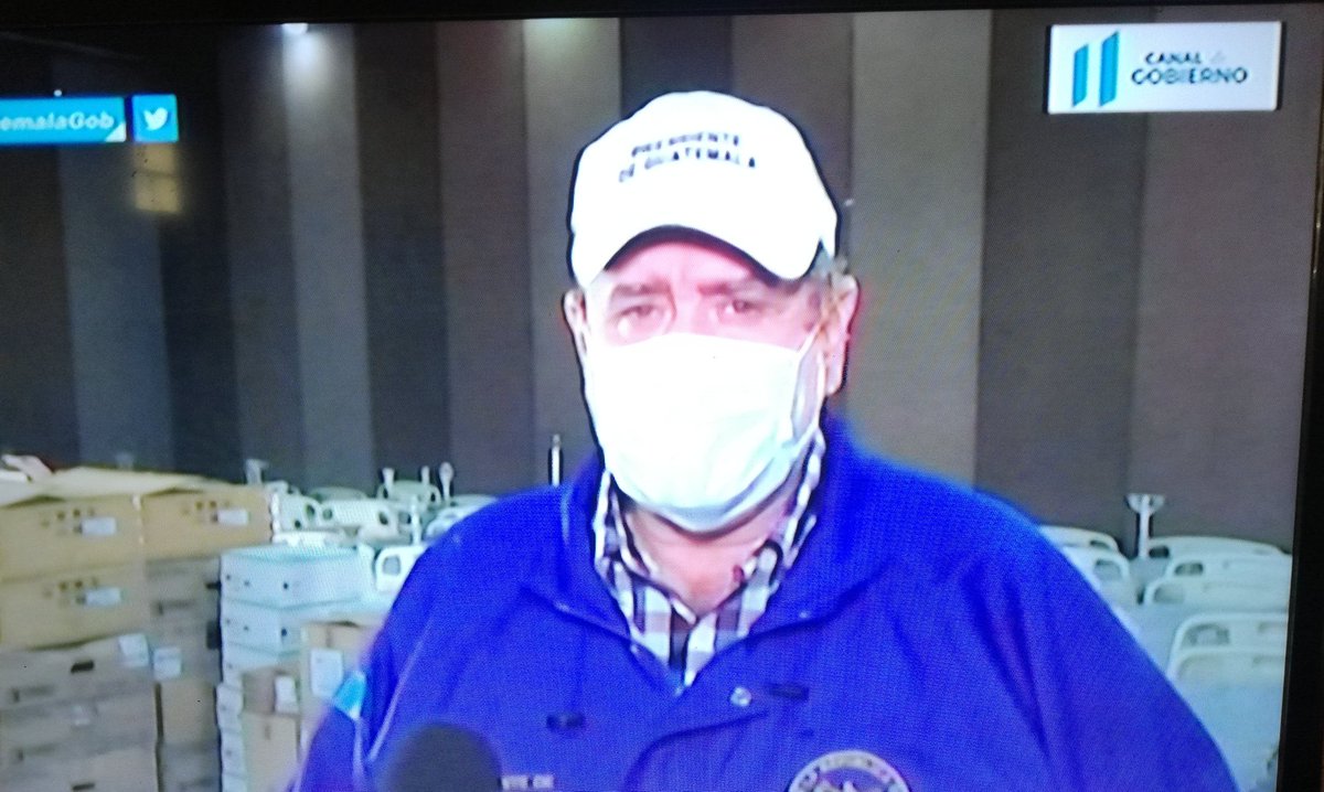 🚨#URGENTE🚨 #CORONAVIRUS 

Presidente Giammattei, anuncia el caso número 19 de coronavirus en Guatemala.

"Se trata de una mujer joven.  Tuvo pocos contactos. Ya está en el hospital de Villa Nueva".