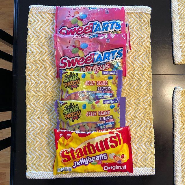 Easter is quickly becoming a contender to be added to my list of Top 5 Favorite Holidays based entirely on the amazing amount of jelly bean options available this time of year. #easter #jellybeans #sourpatchkids #sweettarts #starburst #top5