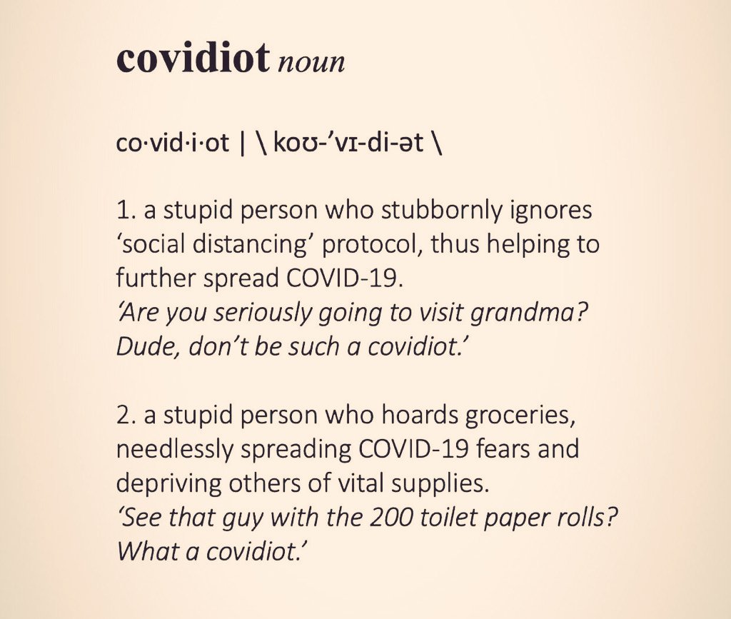 People ... here's my word of 2020! 😆